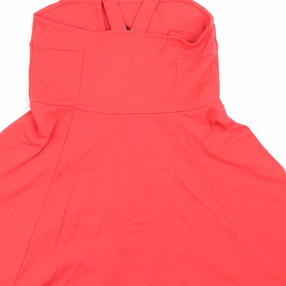 H&M Womens Red   Tank Dress  Size S