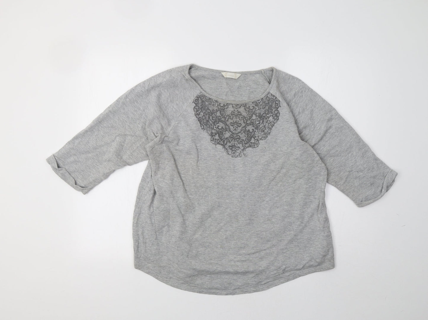 BHS Womens Grey   Pullover Sweatshirt Size 16