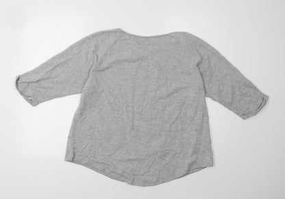 BHS Womens Grey   Pullover Sweatshirt Size 16