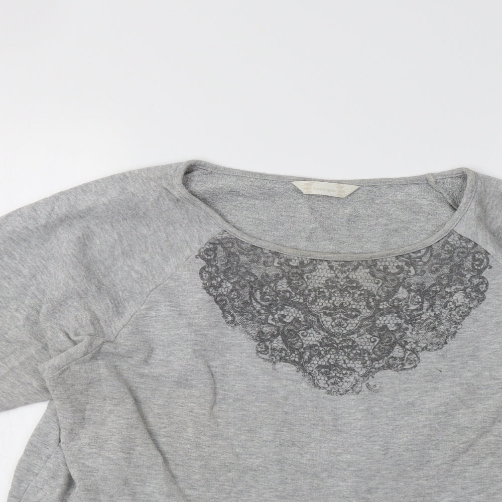 BHS Womens Grey   Pullover Sweatshirt Size 16