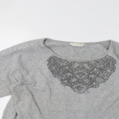 BHS Womens Grey   Pullover Sweatshirt Size 16