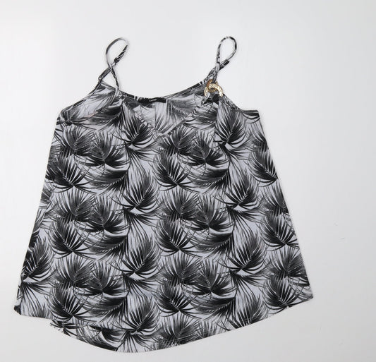 George Womens Grey   Basic T-Shirt Size 10