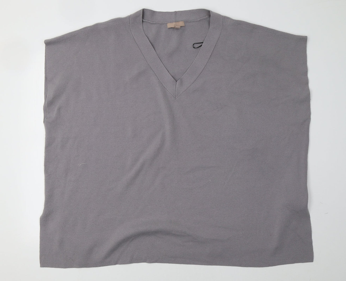 H&M Womens Grey  Knit Pullover Sweatshirt Size 3XL