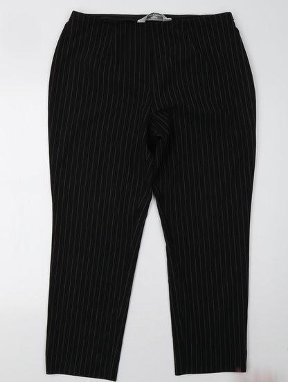 Womens UK Size 10 Marks and Spencer Regular Fit  Brown Trousers