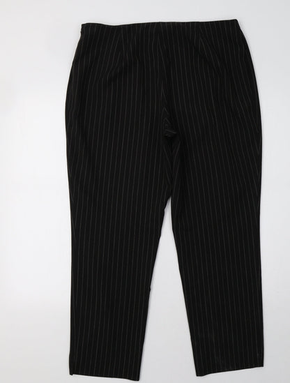 Womens UK Size 10 Marks and Spencer Regular Fit  Brown Trousers