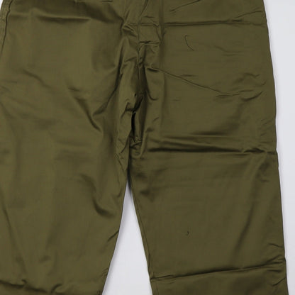 Womens UK Size 40 moose Regular Fit Cropped Green Trousers