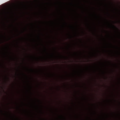 Brand and care label for TU women’s red jacket coat, size UK 12