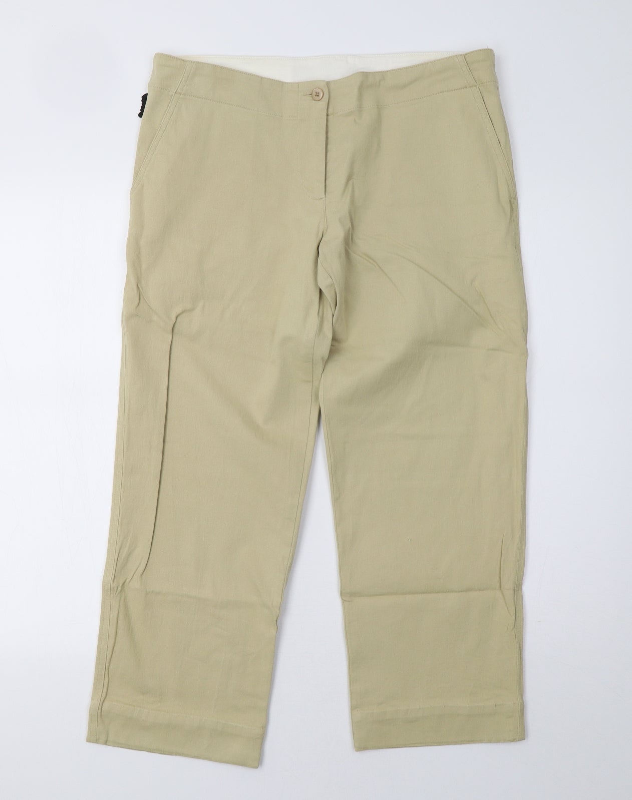 Womens UK Size 16 moose Regular Fit  Beige Trousers