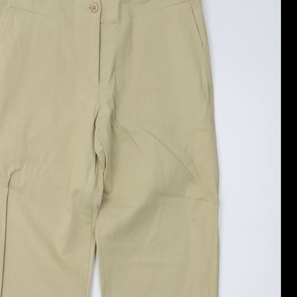 Womens UK Size 16 moose Regular Fit  Beige Trousers