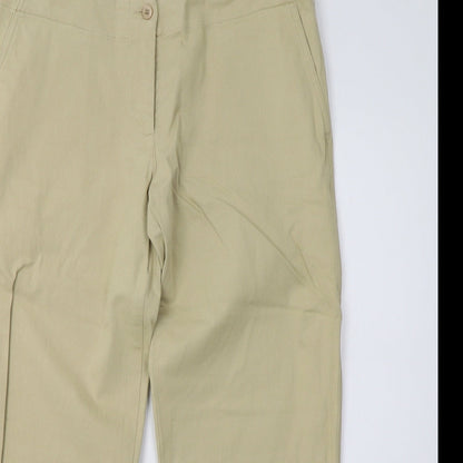 Womens UK Size 16 moose Regular Fit  Beige Trousers