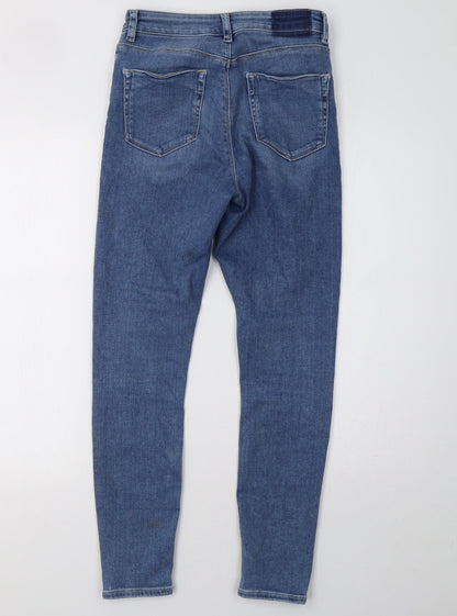 ASOS Womens Blue  Denim Skinny Jeans Size 28 L32 in