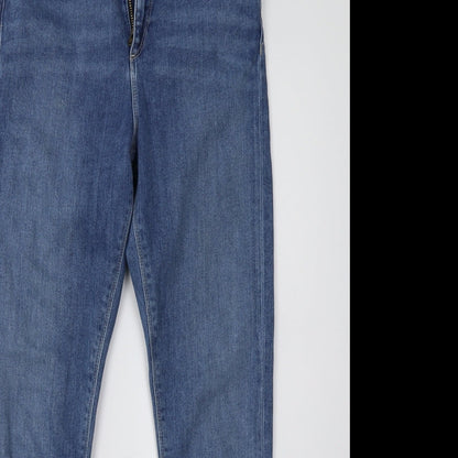 ASOS Womens Blue  Denim Skinny Jeans Size 28 L32 in