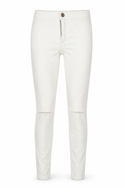 Womens UK Size 6 Parisian Regular Fit  White Trousers
