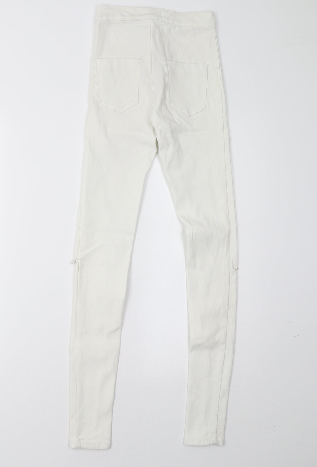 Parisian Womens White   Trousers  Size 6 L32 in