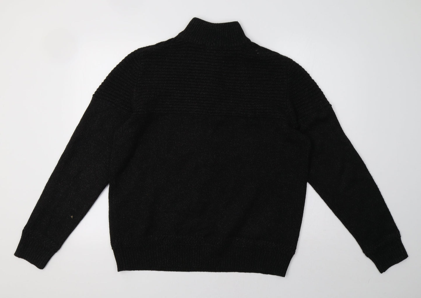saisnburys Mens Black   Pullover Sweatshirt Size L