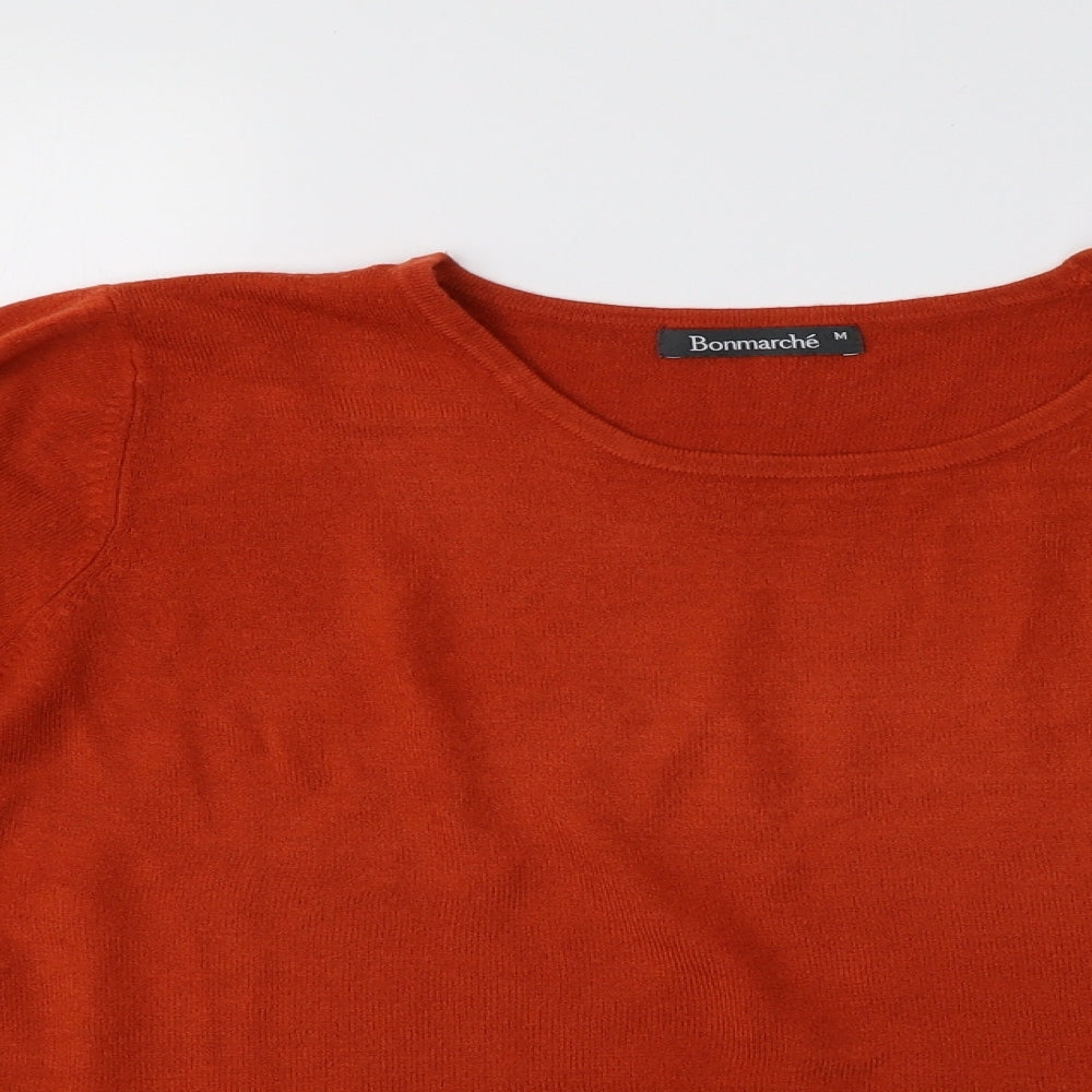Bonmarché Womens Orange   Pullover Sweatshirt Size M
