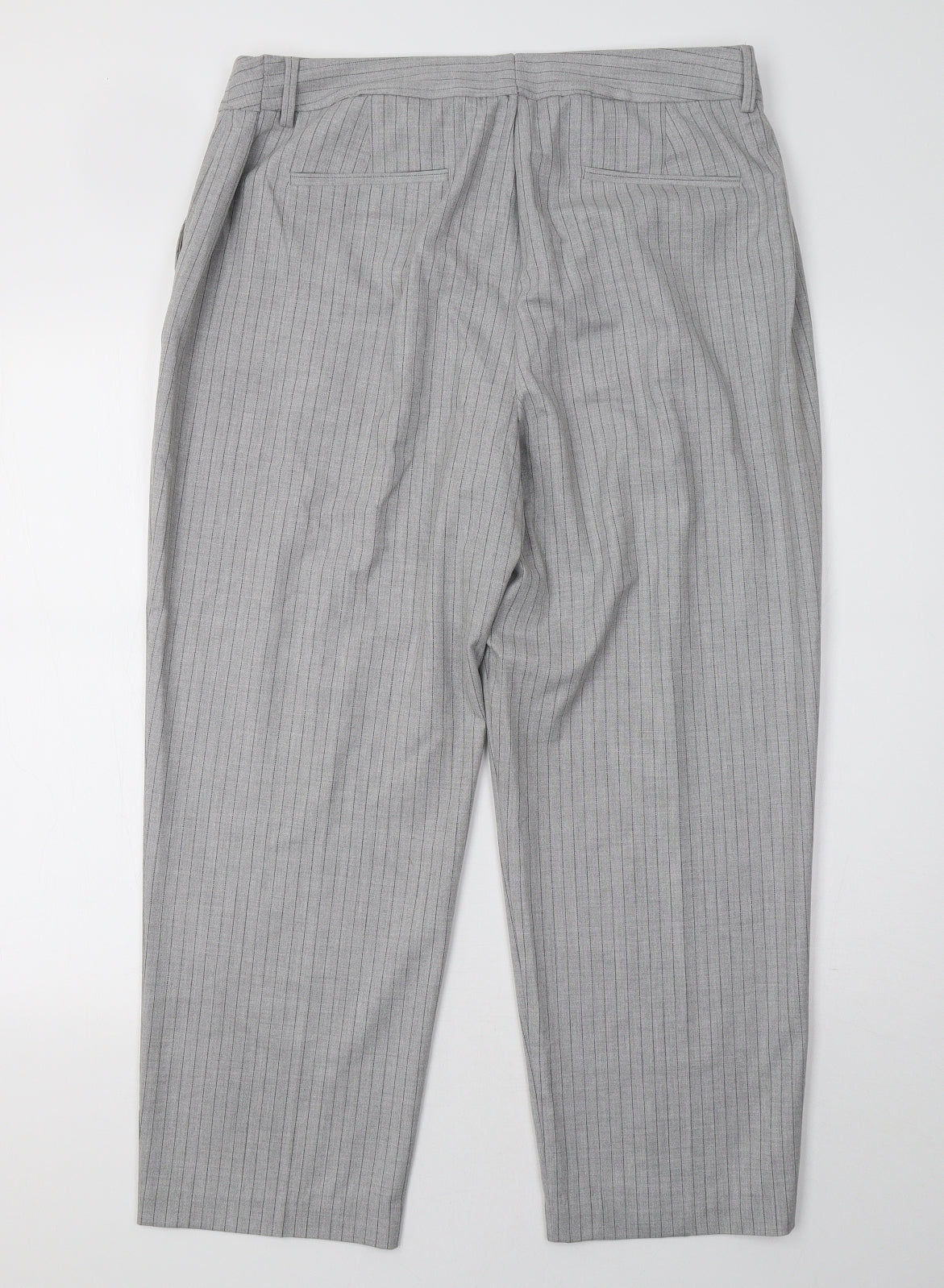 Womens UK Size 20 Marks and Spencer Regular Fit  Grey Trousers