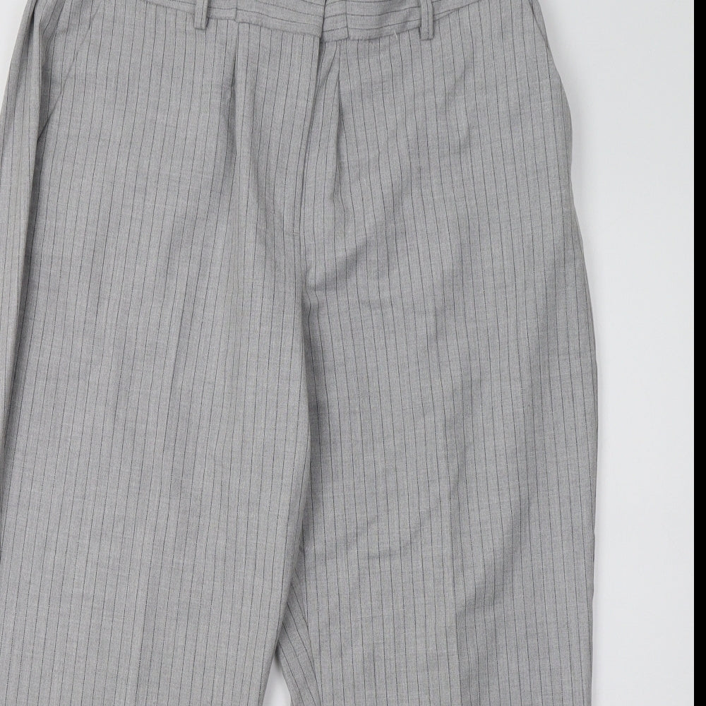 Womens UK Size 20 Marks and Spencer Regular Fit  Grey Trousers