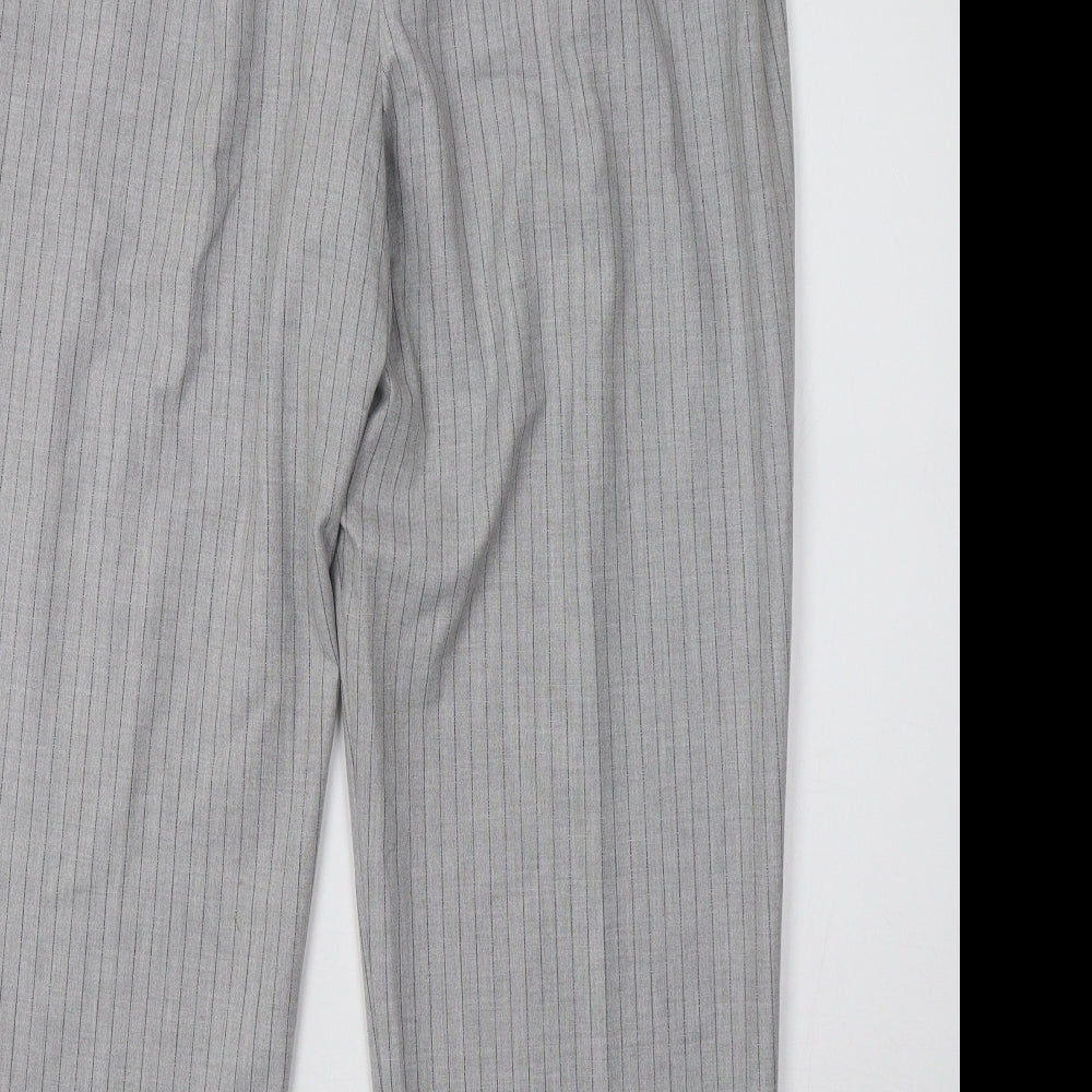 Womens UK Size 20 Marks and Spencer Regular Fit  Grey Trousers