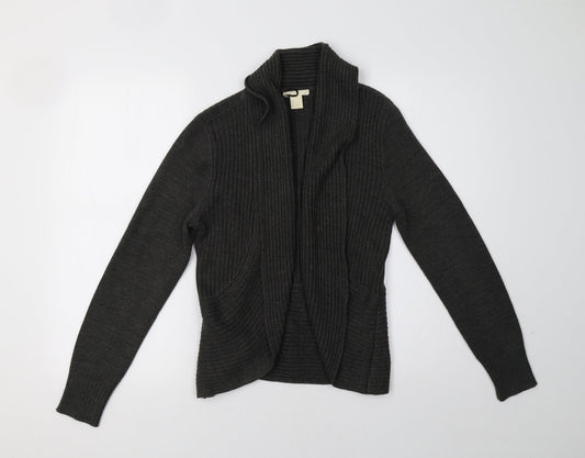 Womens UK Size S H&M Grey Cardigan Jumper