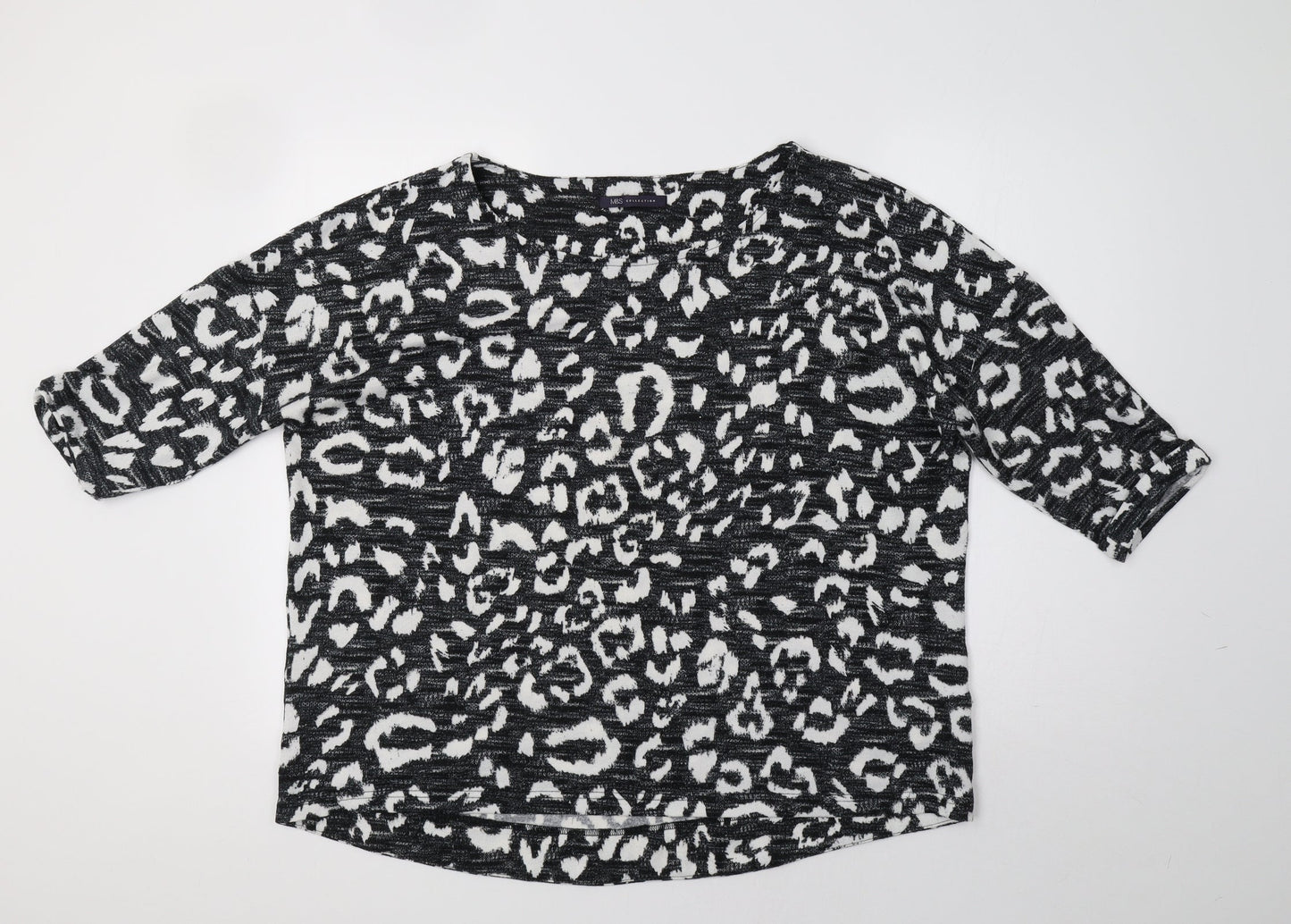 Womens UK Size 18 Marks and Spencer Grey Pullover Sweatshirt