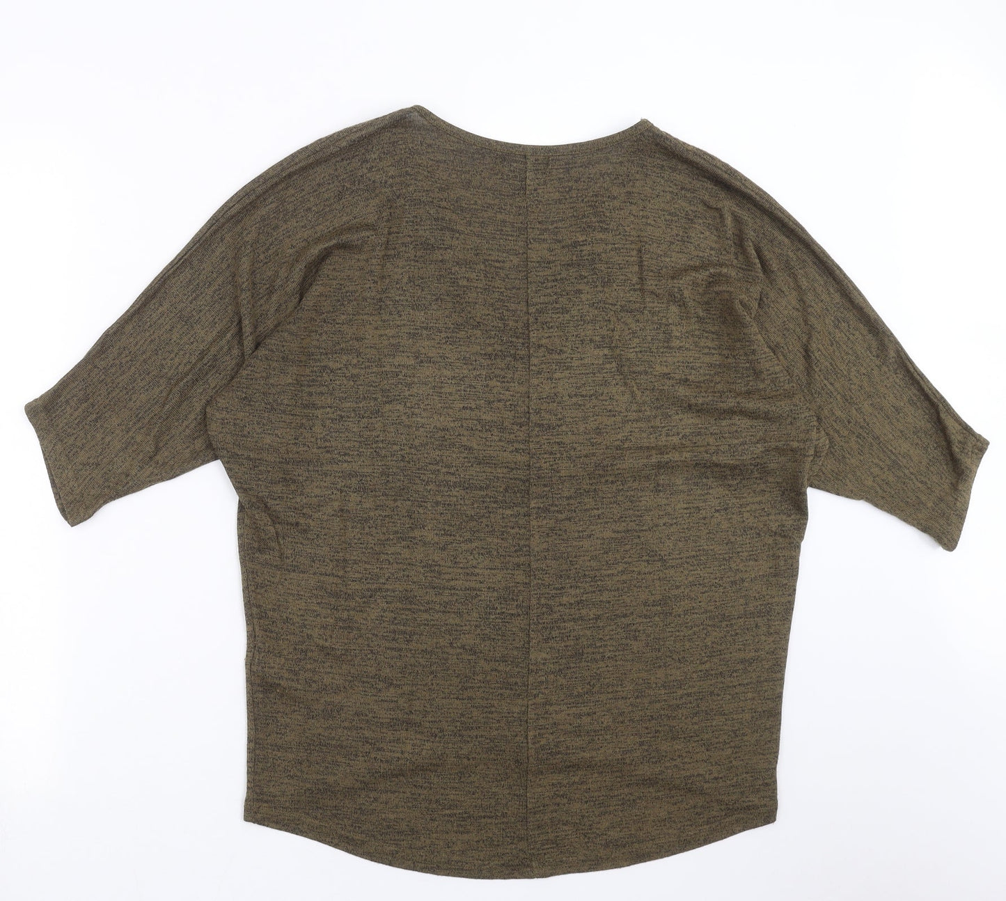 Womens UK Size S New Look Green Pullover Jumper