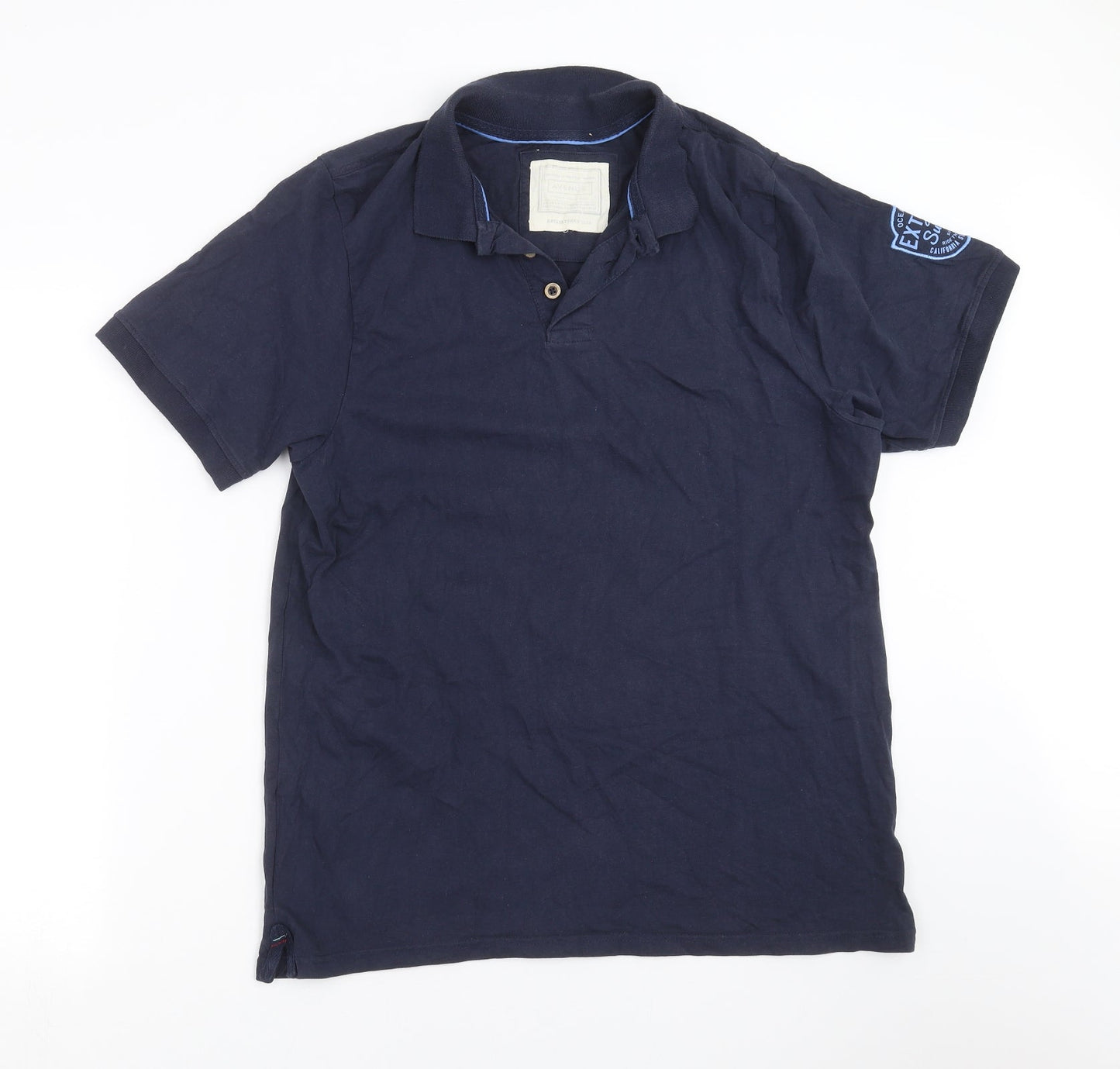 Avenue Mens Blue    Polo Size XL