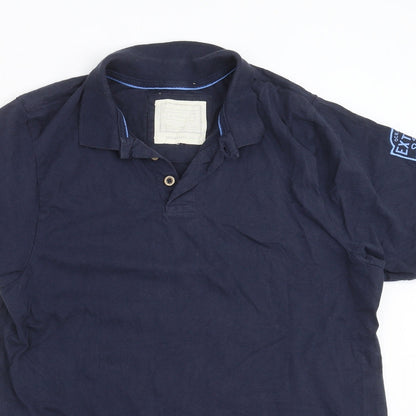 Avenue Mens Blue    Polo Size XL
