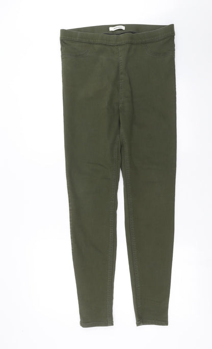 Womens UK Size 34 in Preworn Extra-Slim Fit Jegging Green Jeans