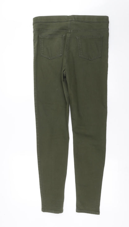 Womens UK Size 34 in Preworn Extra-Slim Fit Jegging Green Jeans