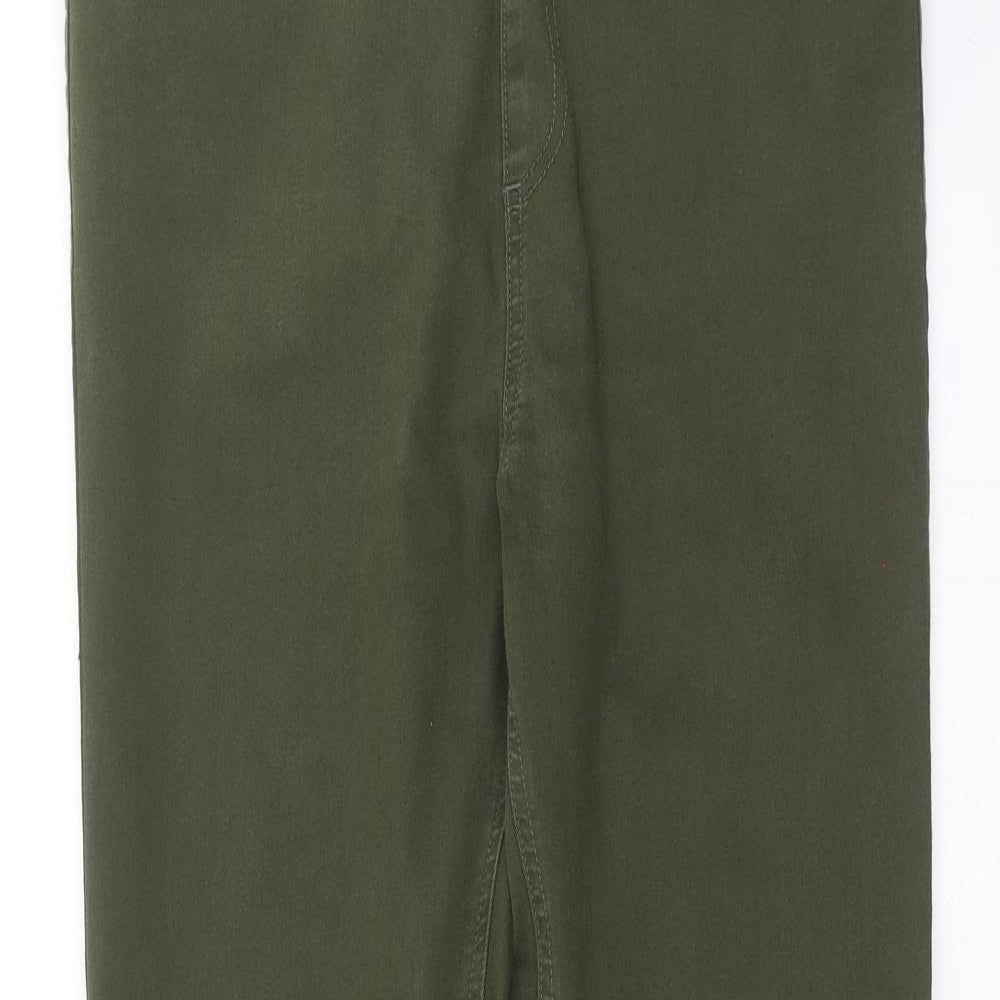 Womens UK Size 34 in Preworn Extra-Slim Fit Jegging Green Jeans