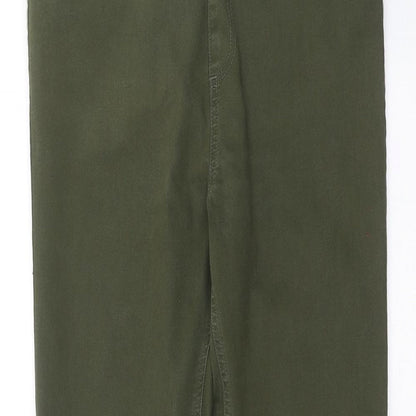 Womens UK Size 34 in Preworn Extra-Slim Fit Jegging Green Jeans