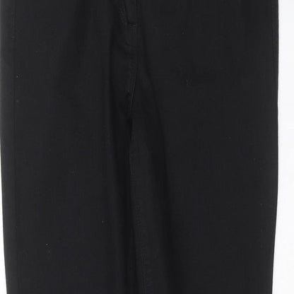 Womens UK Size 14 Preworn Extra-Slim Fit Skinny Black Jeans