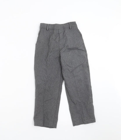 Paisely of London Boys Grey   Dress Pants Trousers Size 4-5 Years