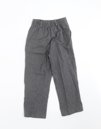 Paisely of London Boys Grey   Dress Pants Trousers Size 4-5 Years
