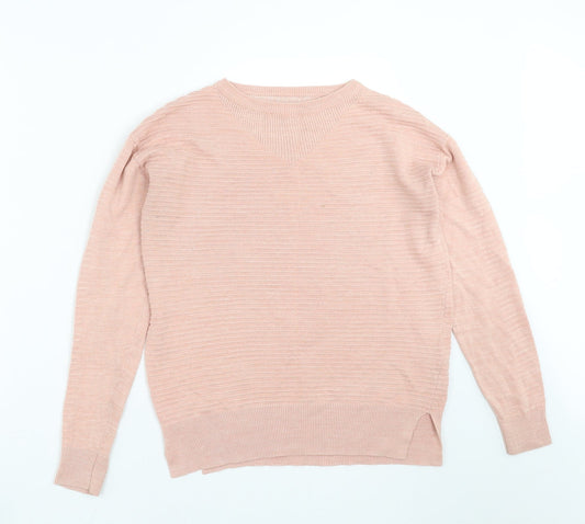 Womens UK Size 8 NEXT Pink Pullover Jumper