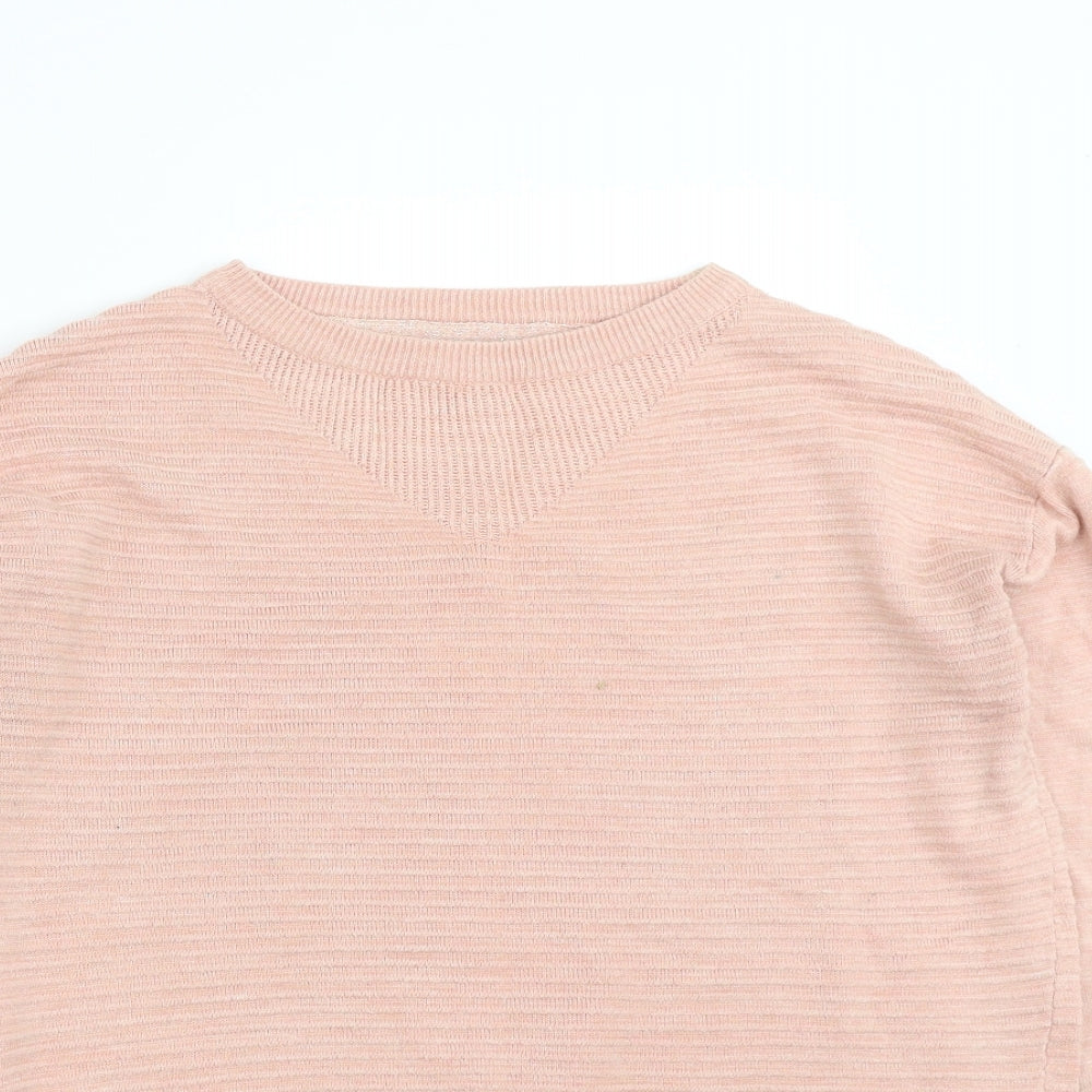 Womens UK Size 8 NEXT Pink Pullover Jumper
