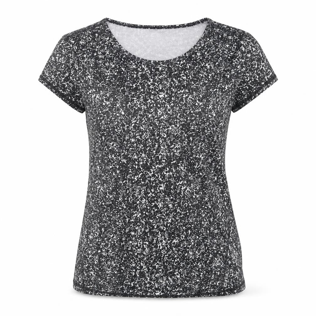 Womens UK Size S Athletic Works Black  T-Shirt