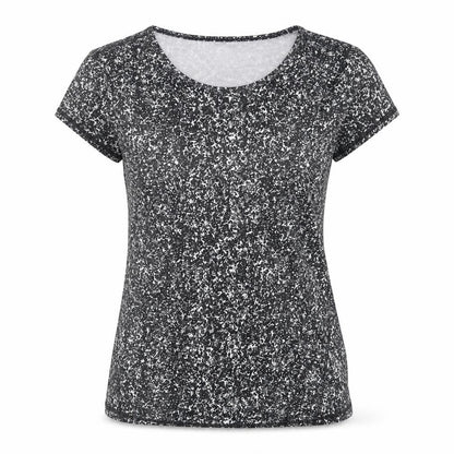 Womens UK Size S Athletic Works Black  T-Shirt