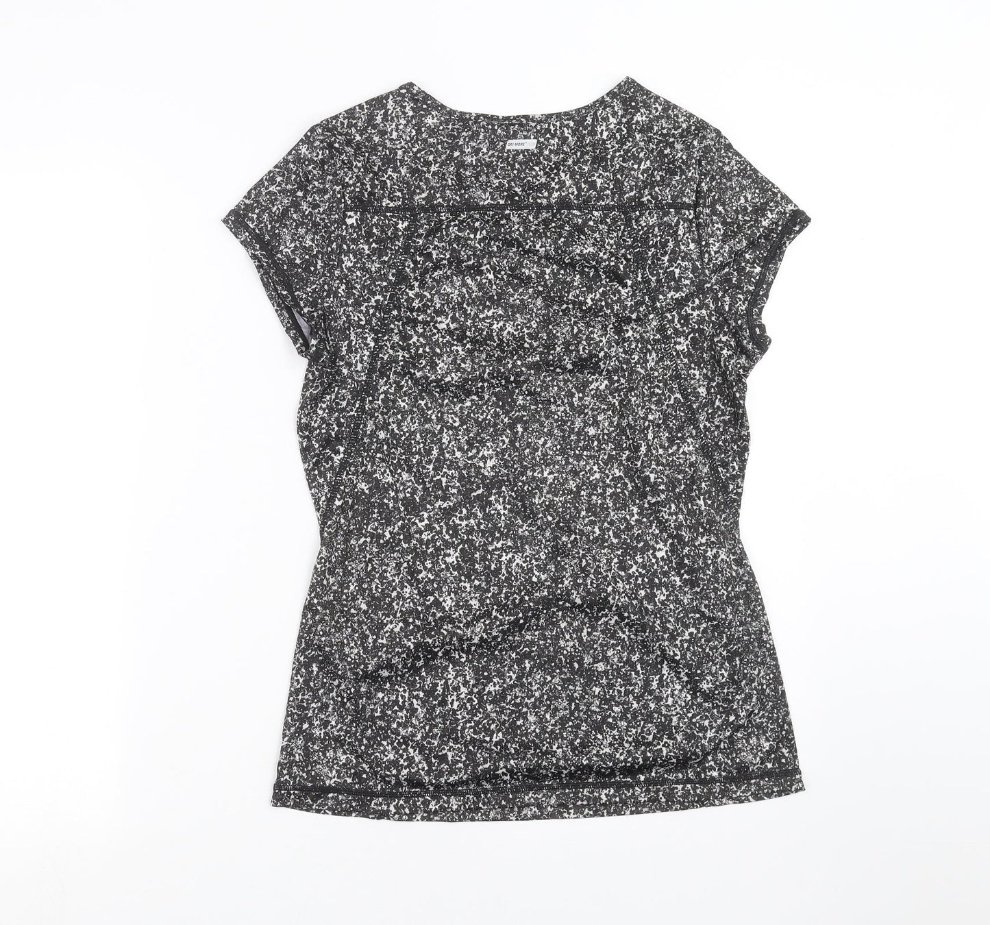 Athletic Works Womens Black   Basic T-Shirt Size S