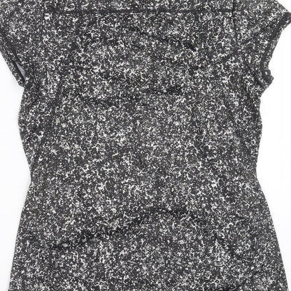 Athletic Works Womens Black   Basic T-Shirt Size S