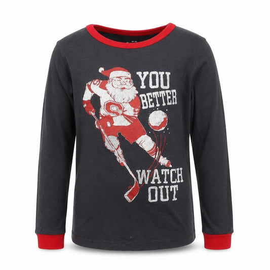 Oshkosh Boys Grey Solid   Pyjama Top Size 10 Years  - christmas