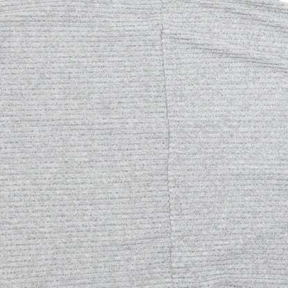 Primark Womens Grey Striped Knit Pullover Jumper Size L