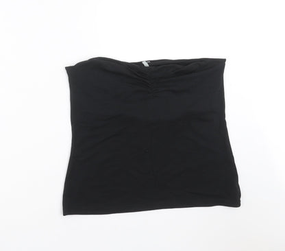 Intuition Essentials Womens Black   Basic T-Shirt Size 16