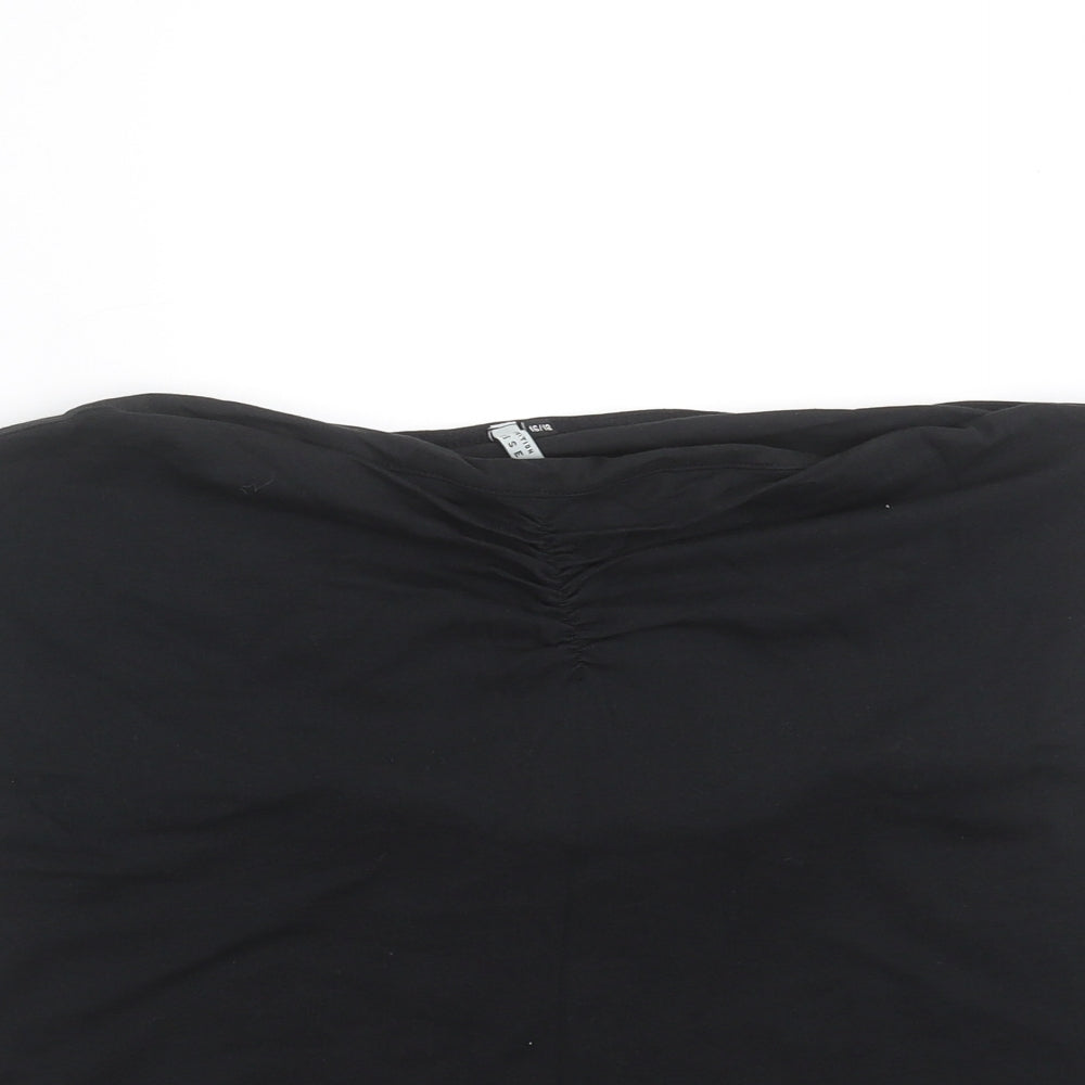 Intuition Essentials Womens Black   Basic T-Shirt Size 16