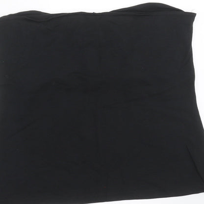 Intuition Essentials Womens Black   Basic T-Shirt Size 16