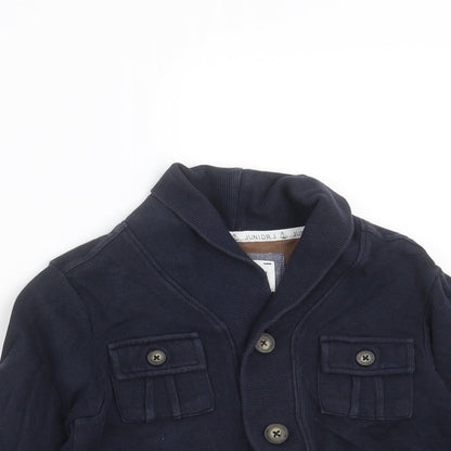 JUNIOR J Boys Blue   Jacket  Size 3-4 Years