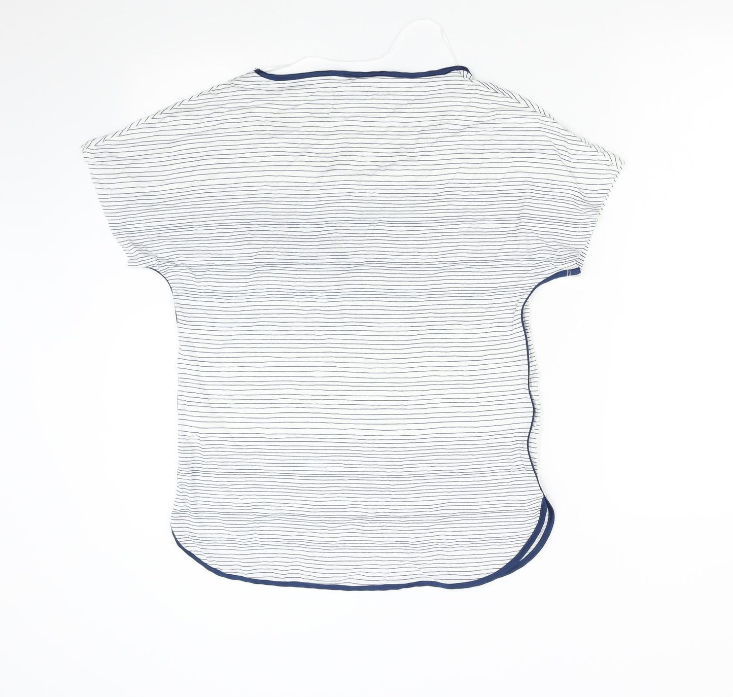 F&F Womens Multicoloured Striped  Basic T-Shirt Size 8