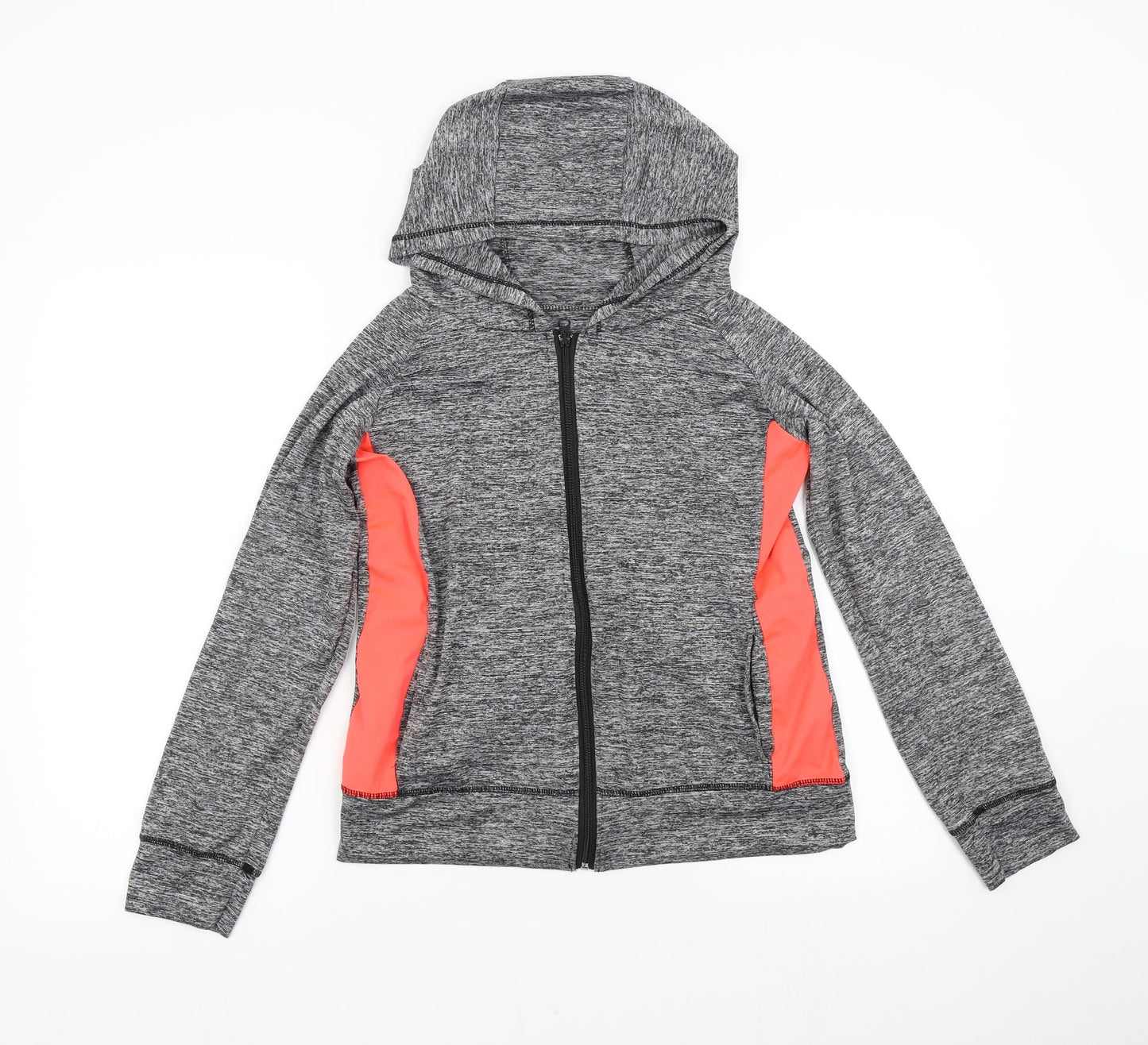 Preworn Womens Grey   Full Zip Hoodie Size M