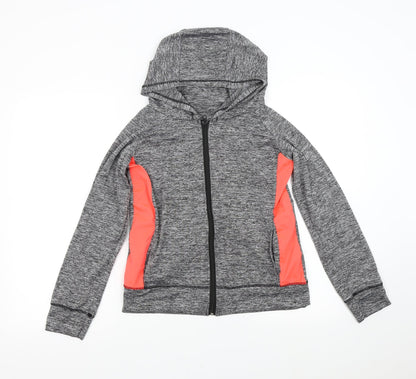 Preworn Womens Grey   Full Zip Hoodie Size M